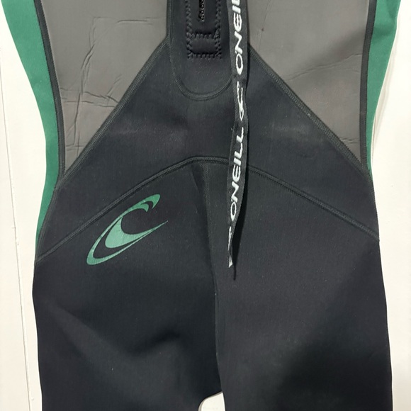 O’Neill Wet Suit Size Small Black Green Pre Owned - Picture 4 of 15